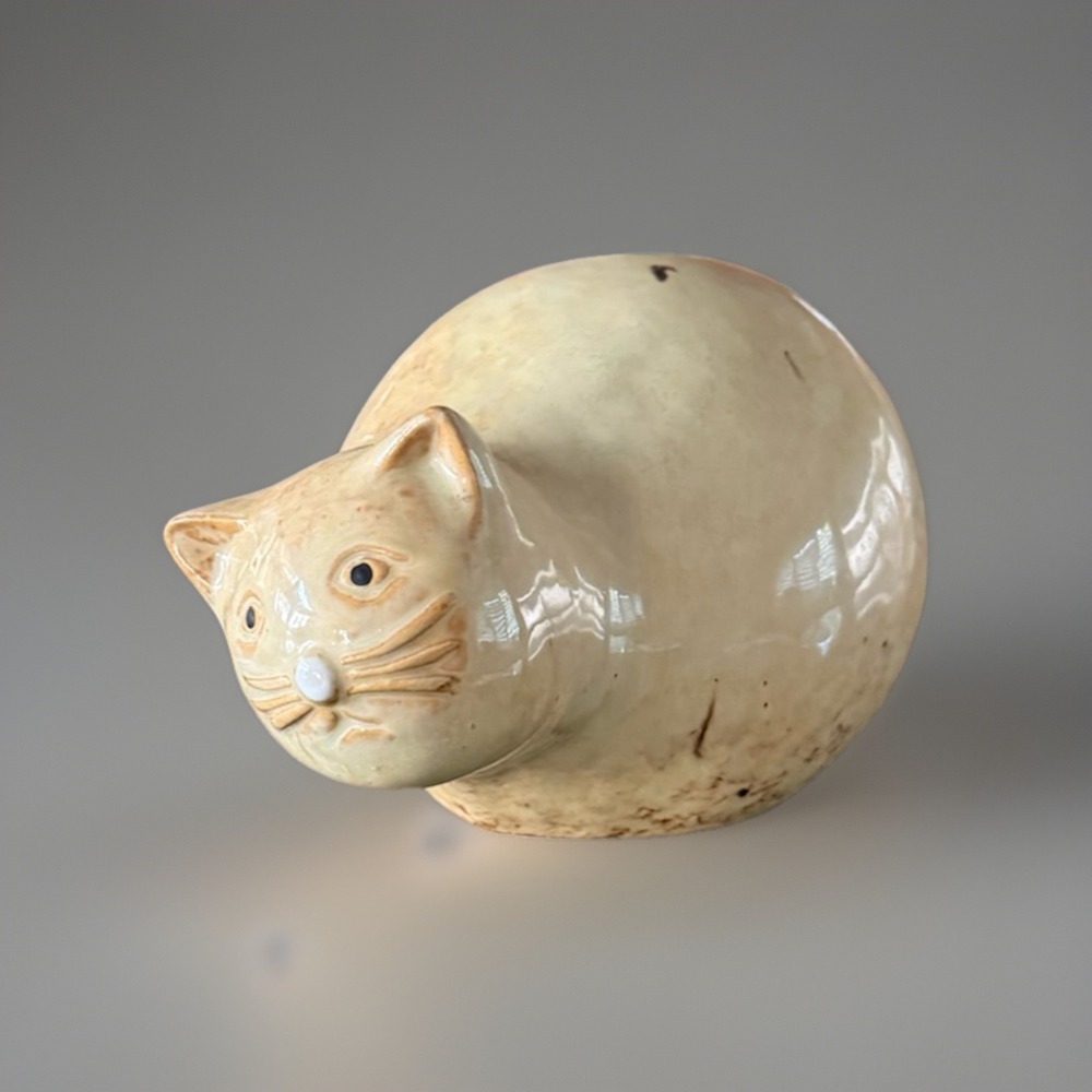 Ceramic Kitten Vintage Rare